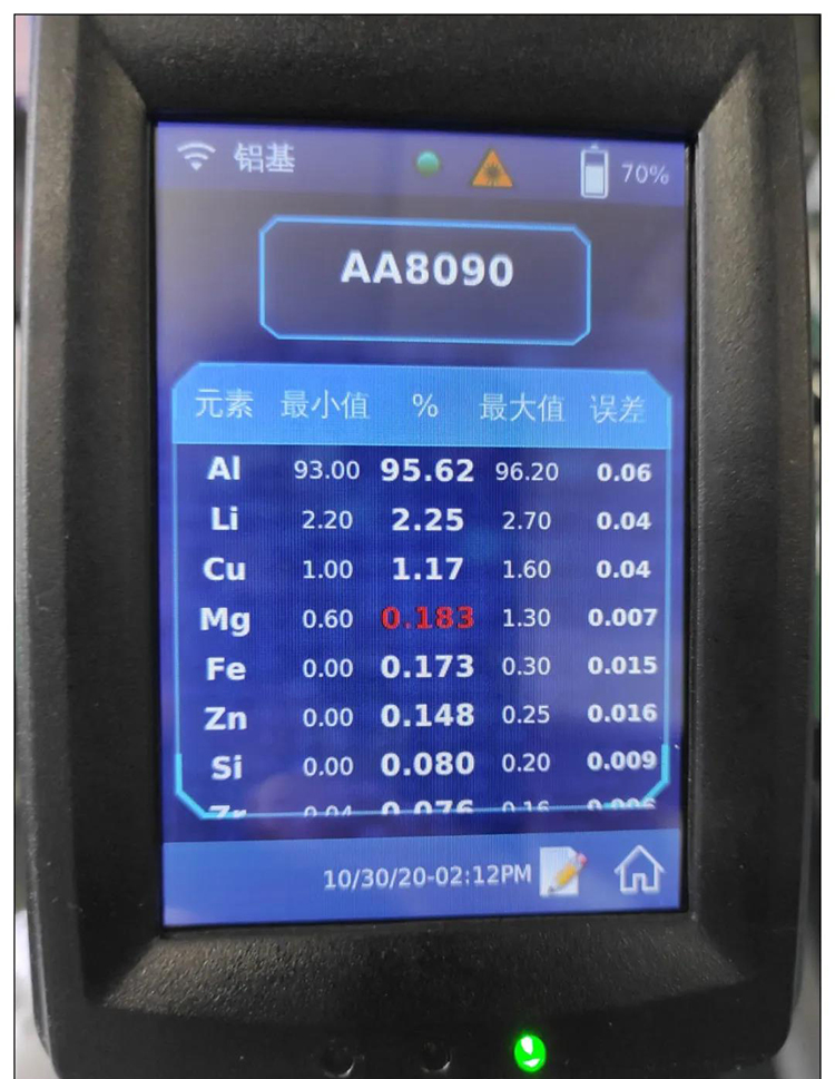 手持式激光光譜儀 手持式激光光譜儀